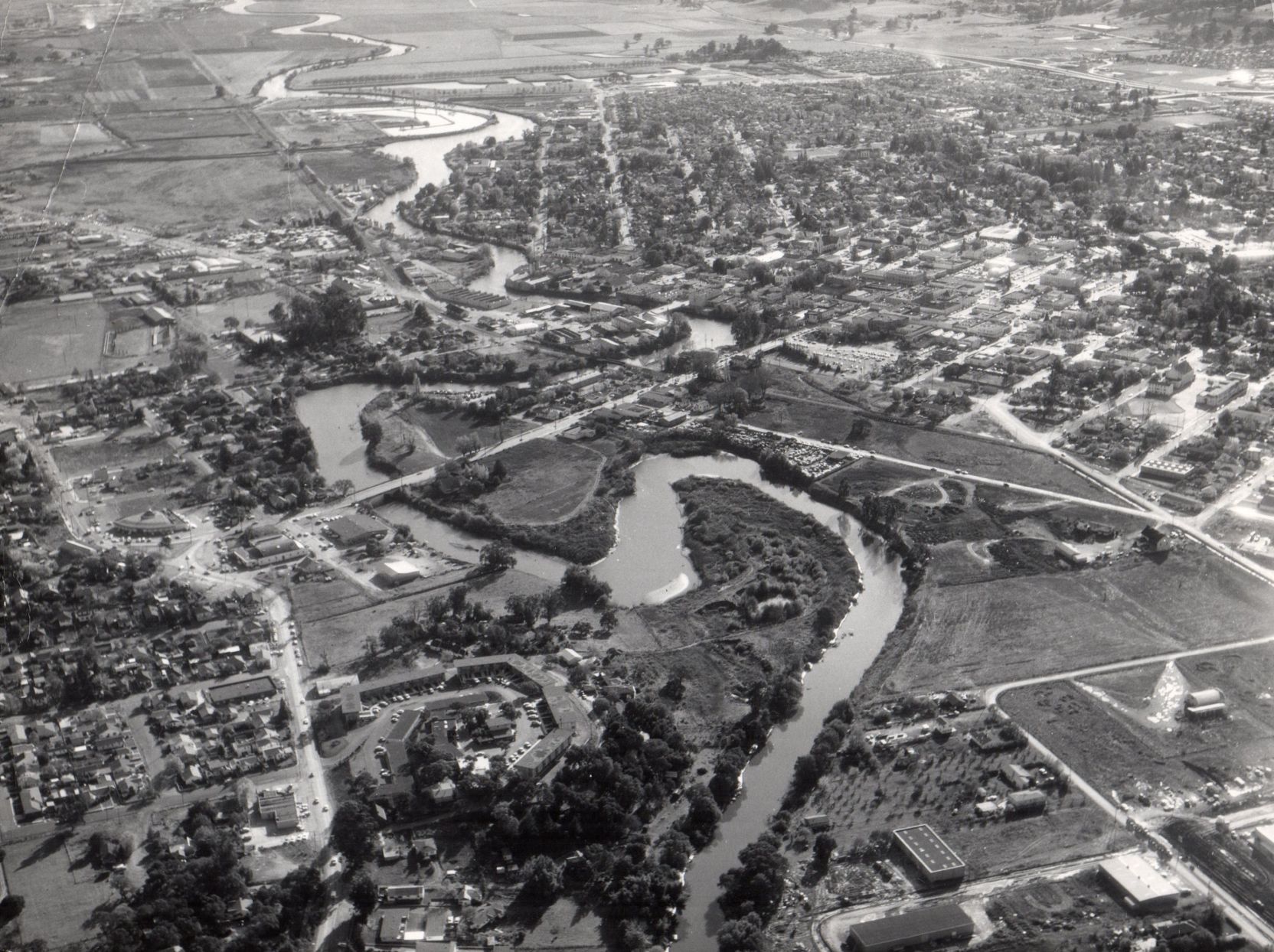 Images of old Napa Aerial